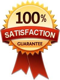 100% satisfaction guarantee icon